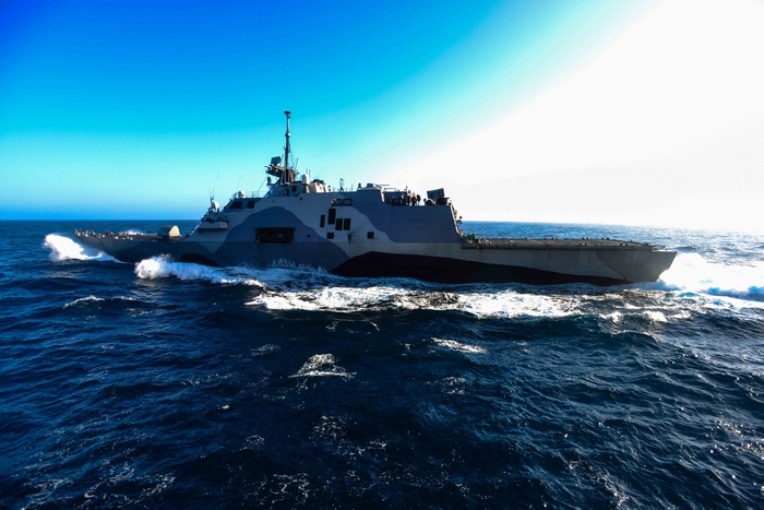 littoral combat, LCS-1, Freedom class, lead ship, USA Navy, USS Freedom ...