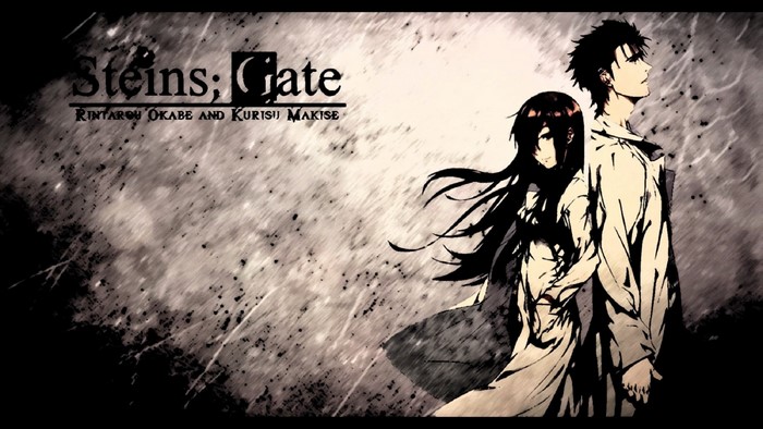 Steins;Gate: Rintarou Okabe and Kurisu Makise