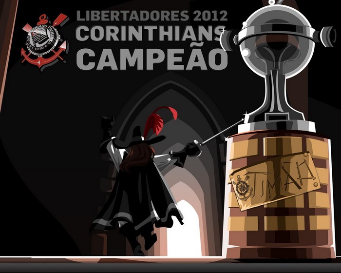 Corinthians Campeão 2012 Libertadores Trophy