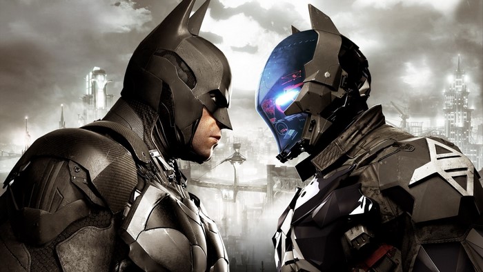 Batman and Arkham Knight from Batman Arkham Knight