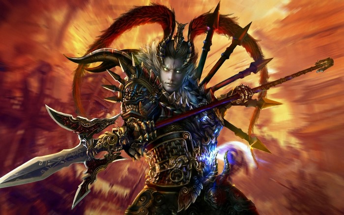 Lu Bu from Dynasty Warriors 8