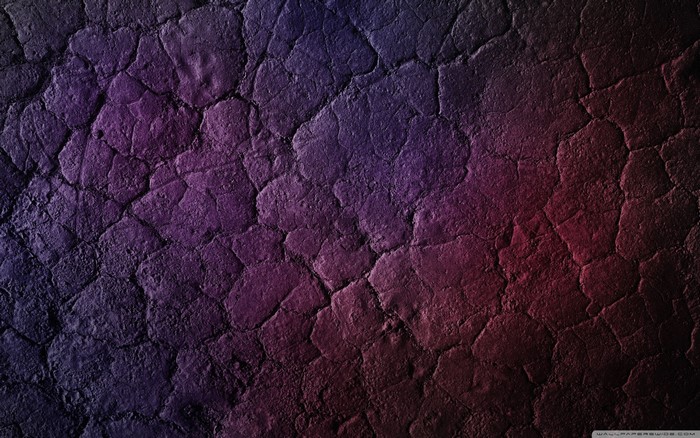 Cracked purple and red textured ground