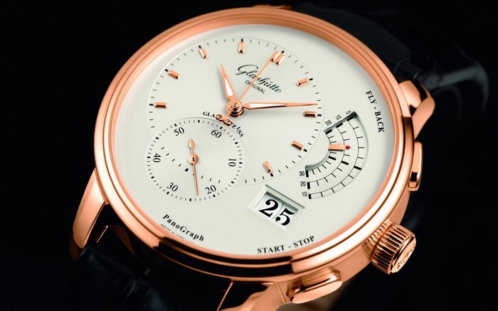 Glashütte Original PanoGraph Rose Gold Watch