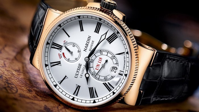 Ulysse Nardin UN 118 Chronometer Rose Gold Watch