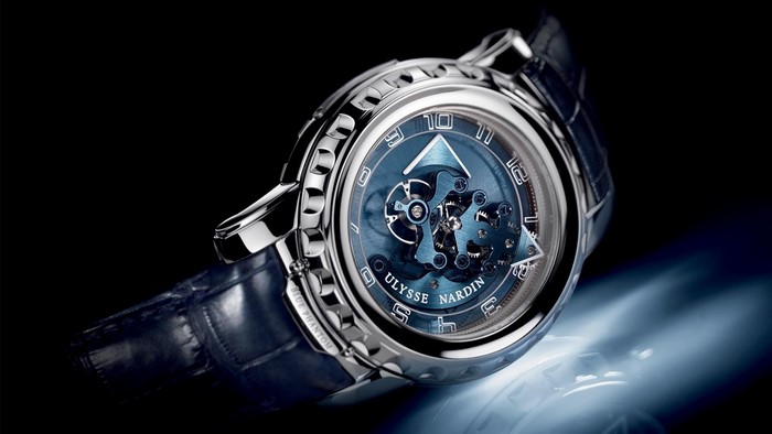 Ulysse Nardin Blue Phantom Skeleton Watch