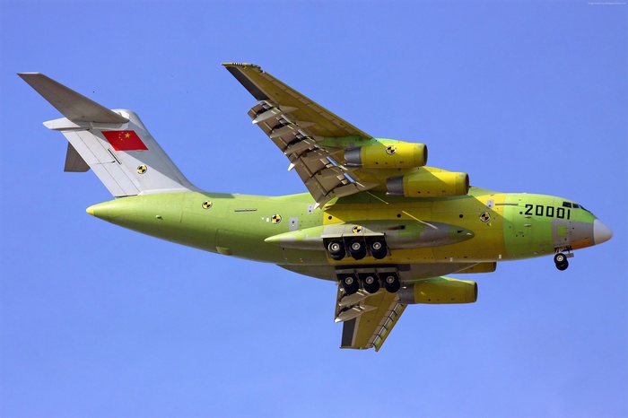 Xian Y-20 aircraft of the Chinese Air Force