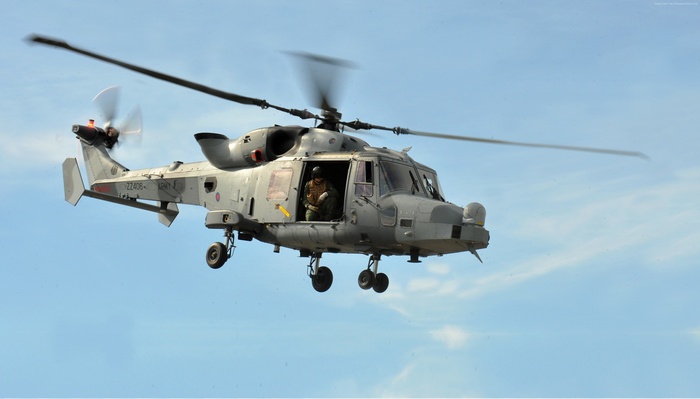 AgustaWestland AW159 Wildcat helicopter in flight