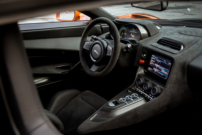 Jaguar C-X75 interior from 007 Spectre