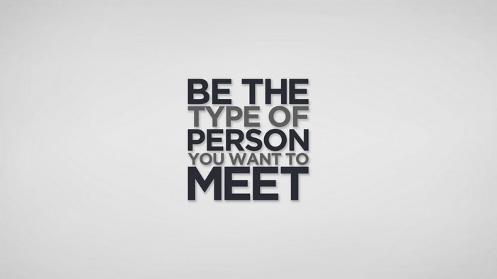Motivational quote text on a white background
