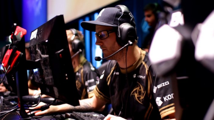 Robin Fifflaren Johansson playing CS GO for Ninjas In Pyjamas