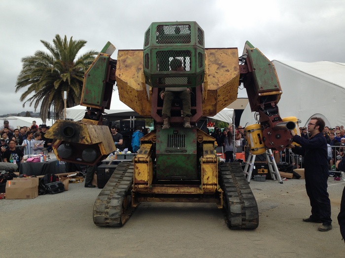 Giant Robot at Maker Faire 2015
