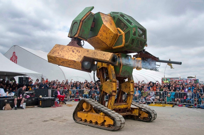 Megabot at Maker Faire 2015