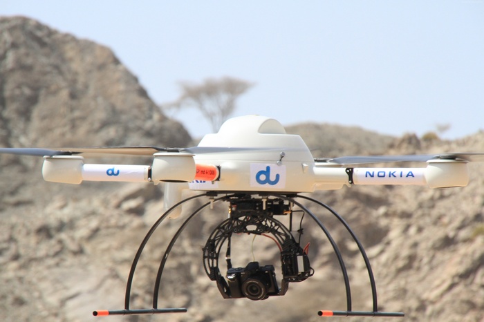 Nokia Drone with DU Logo and Camera