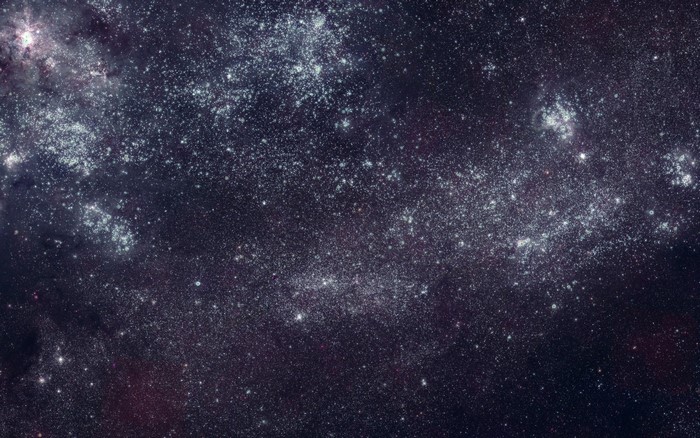 A vast expanse of stars and nebulae in deep space