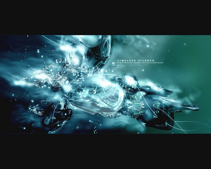 Timeless Silence Digital Art