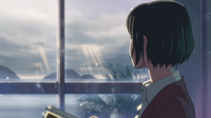 Anime screenshot from The Garden of Words