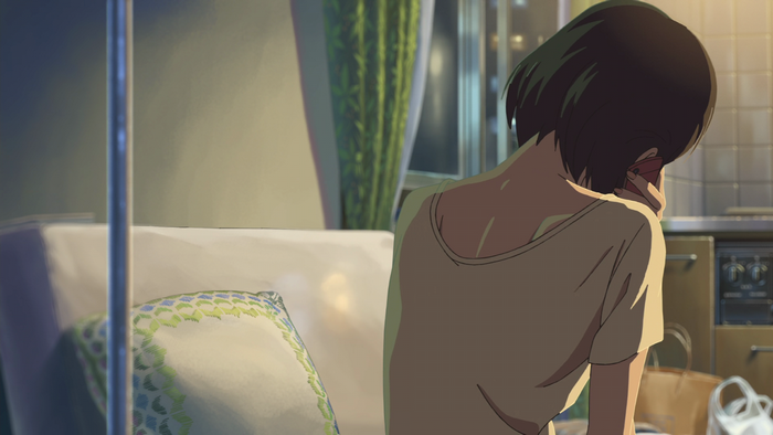 Anime screenshot from The Garden of Words