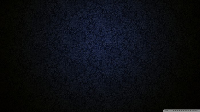Dark blue paisley pattern with gradient lighting