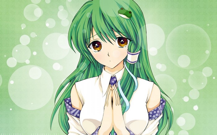 Kochiya Sanae from Touhou Project