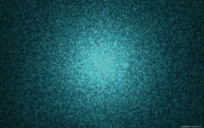 Teal mosaic pattern with light gradient