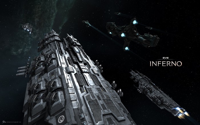Spaceships in EVE Online: Inferno