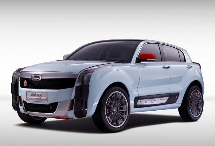 Qoros 2 SUV PHEV concept car