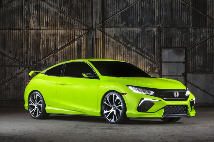 Honda Civic Concept Coupe at Tokyo Motor Show 2015