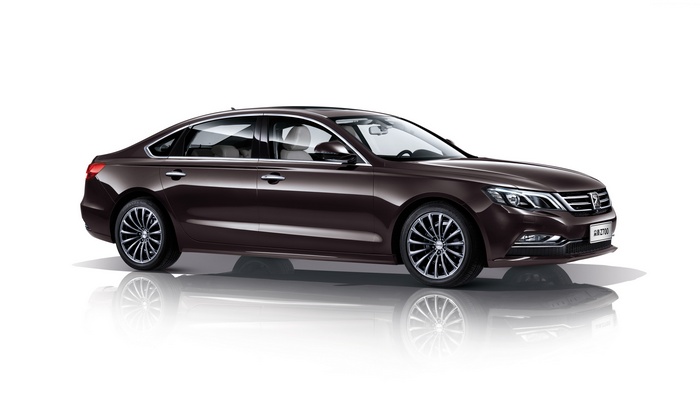 Zotye Z700 sedan at Auto Shanghai 2015