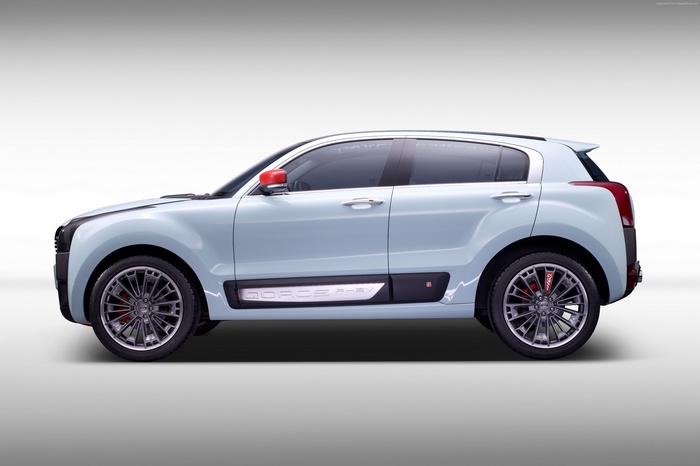 Qoros 2 SUV PHEV concept car