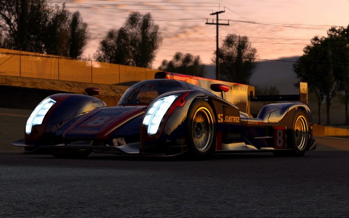 Audi R18 e-tron quattro race car in Project CARS