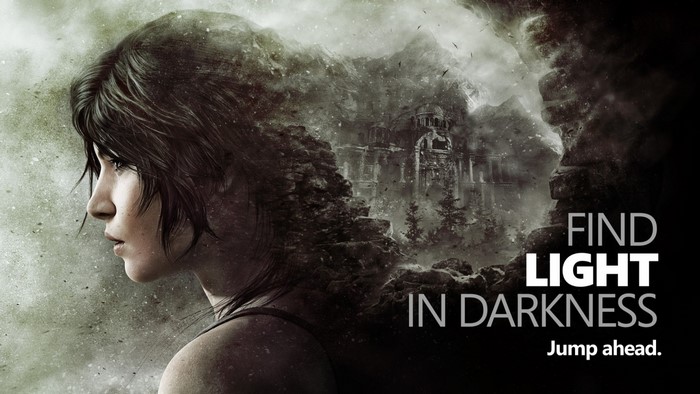 Lara Croft from Rise of the Tomb Raider poster