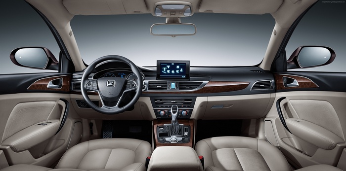 Zotye Z700 Interior at Auto Shanghai 2015