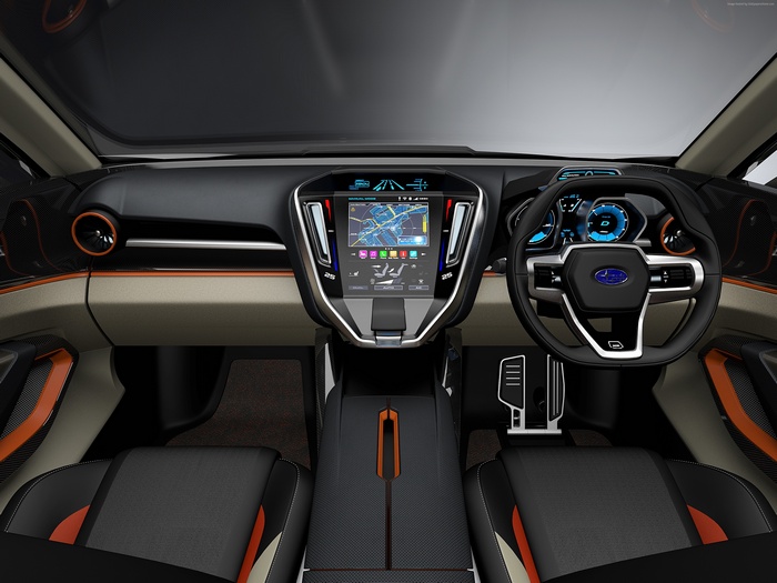 Subaru Viziv Future Concept Car Interior
