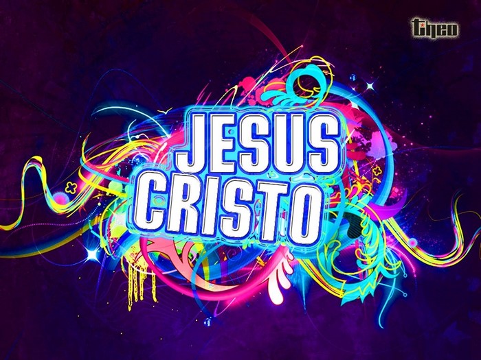 Jesus Cristo neon illustration