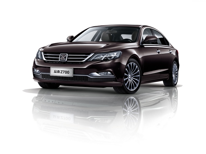 Zotye Z700 sedan at Auto Shanghai 2015