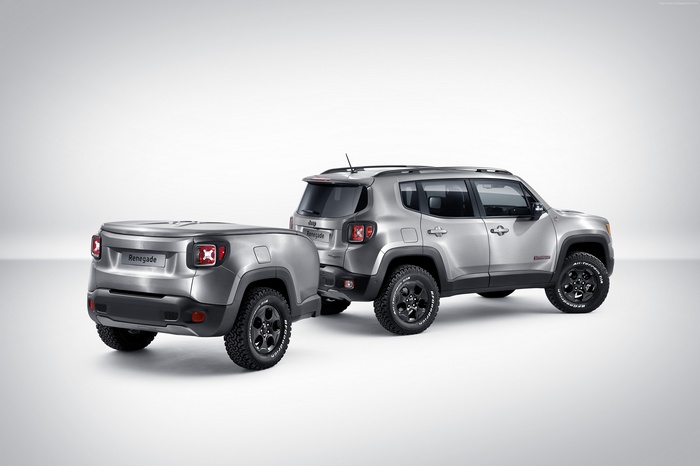 Jeep Renegade Trailhawk Hard Steel with Trailer