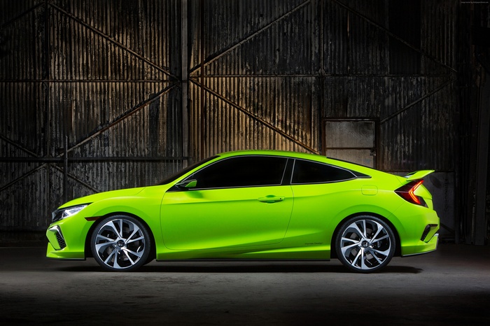 Honda Civic Concept car at Tokyo Motor Show 2015
