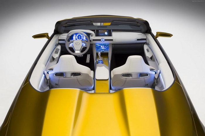 Lexus LF-C2 Concept Convertible Interior