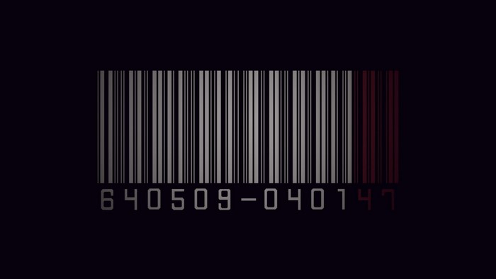 Hitman Barcode Logo Design