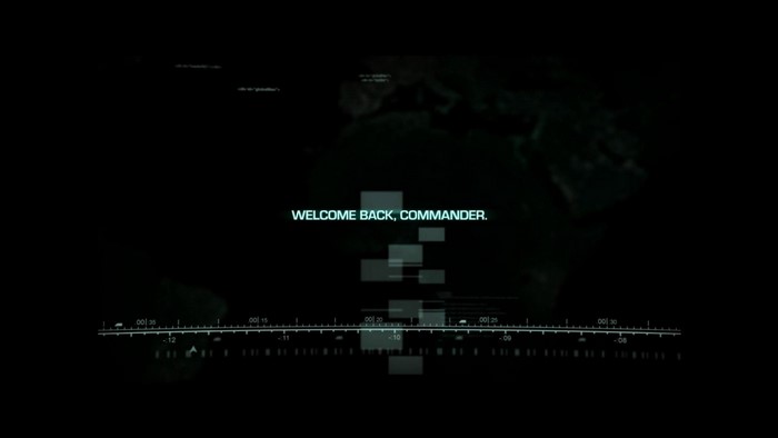 Welcome Back, Commander. Sci-fi Interface