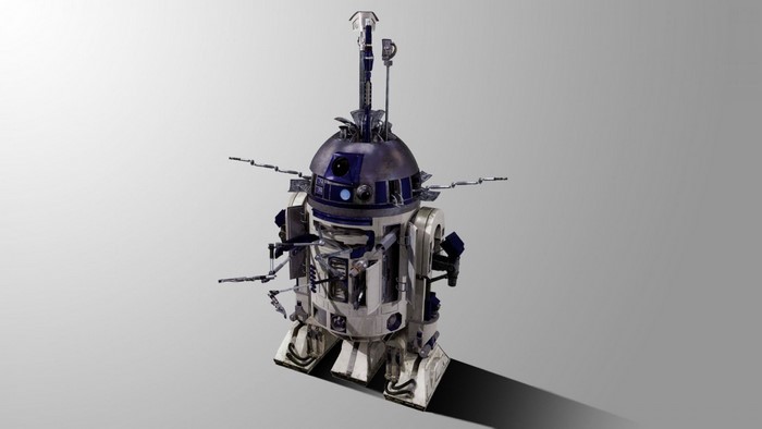 R2-D2 droid from Star Wars