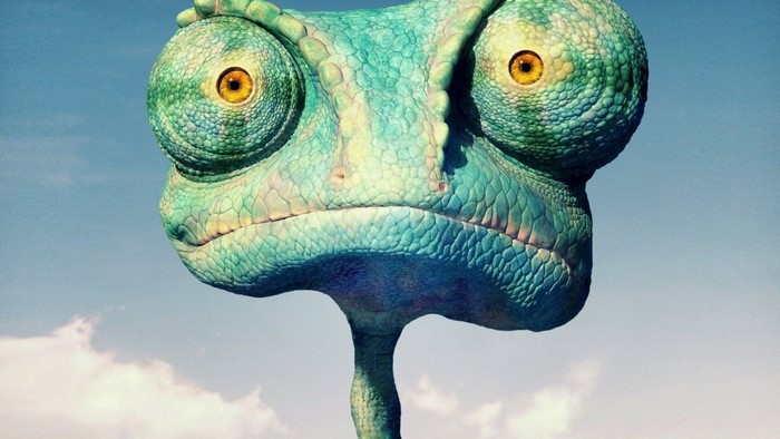 Rango the Chameleon from the movie Rango