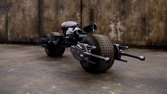 The Batpod from The Dark Knight