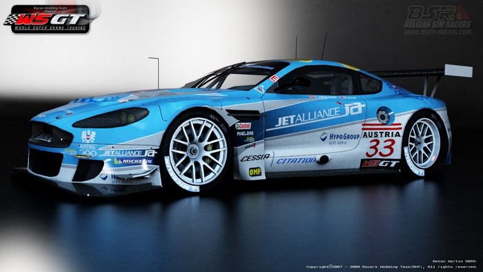 Aston Martin DBR9 WSGT Race Car