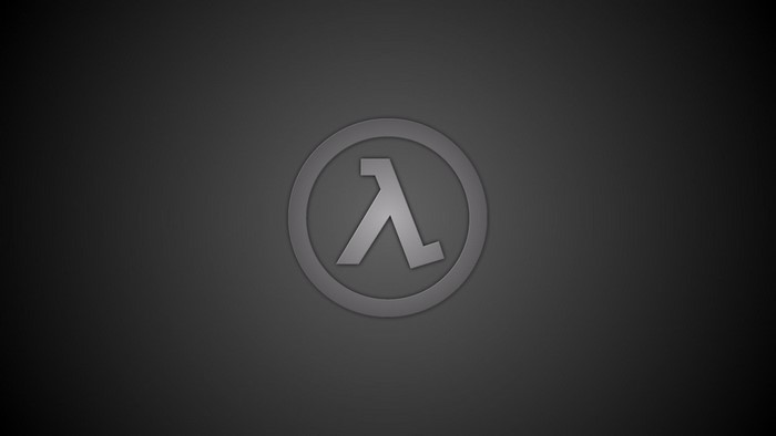 Half-Life Lambda logo on a dark background