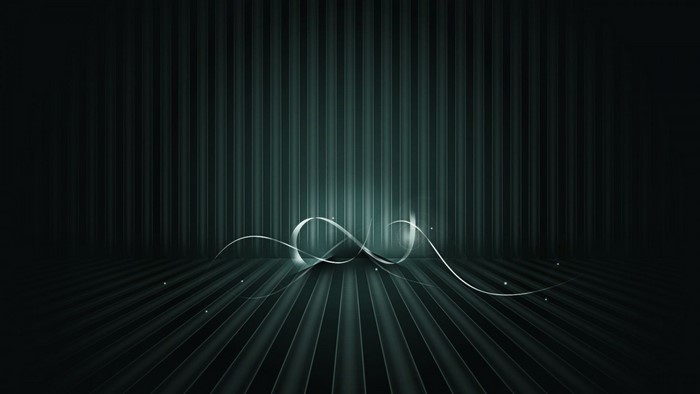 Abstract dark background with glowing lines