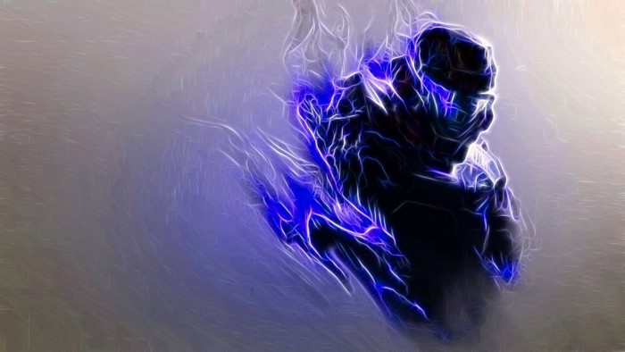Halo 5 Noble 6 Blue Energy Aura