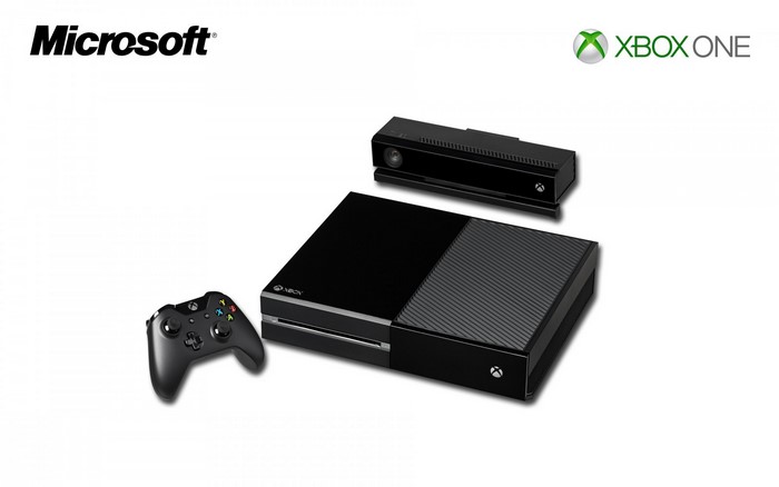 Microsoft Xbox One console, controller, and Kinect sensor