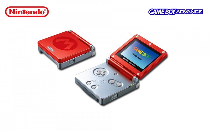 Nintendo Game Boy Advance SP consoles