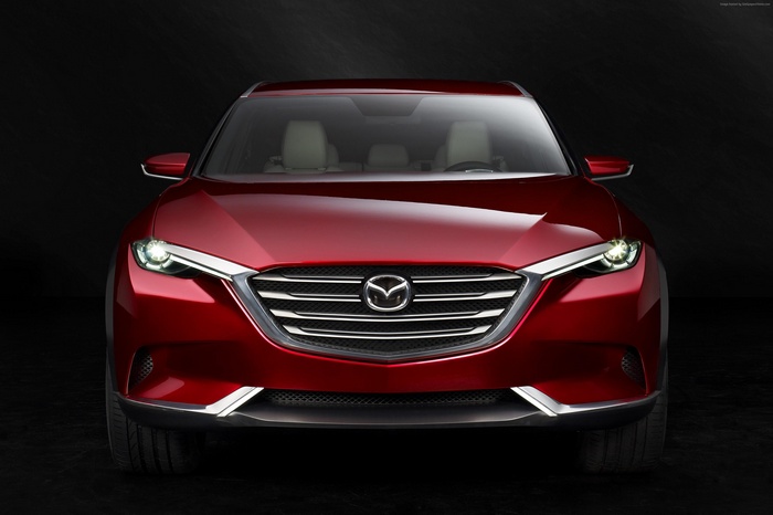 Red Mazda Koeru Crossover Concept Car